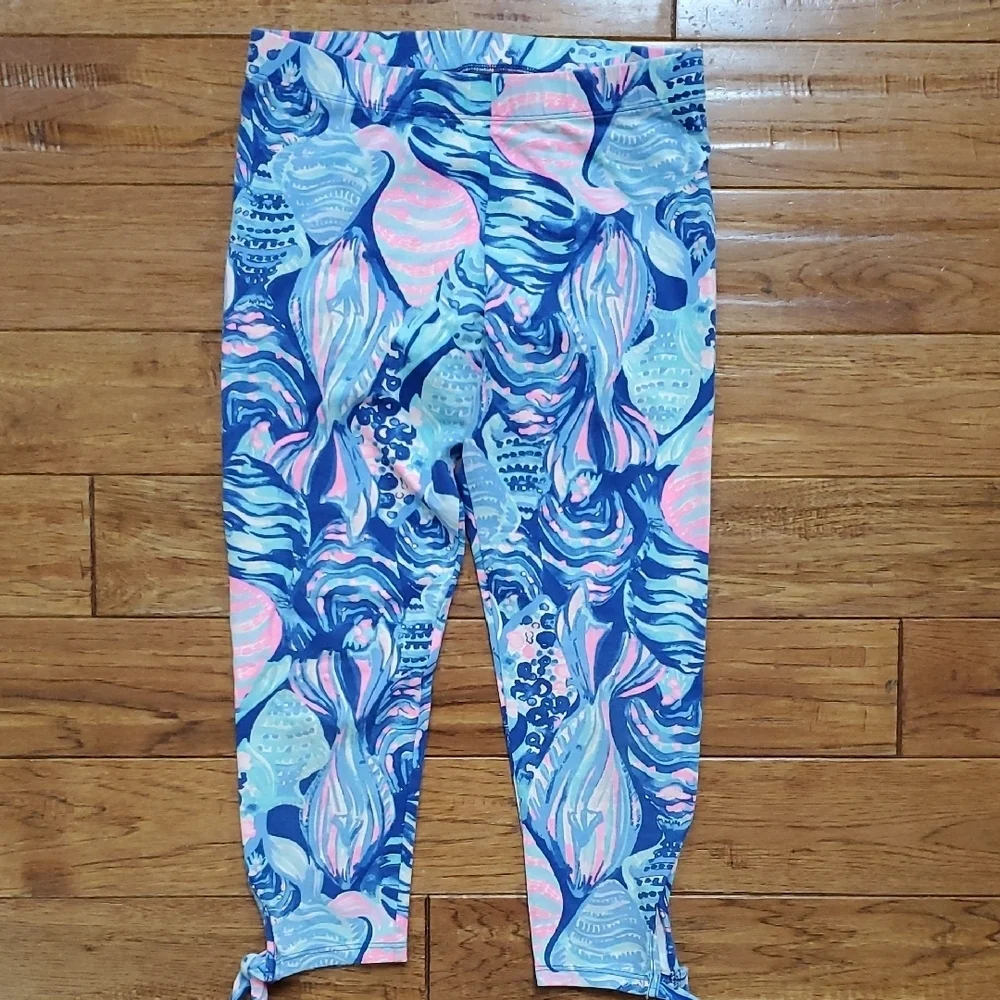 Lilly Pulitzer Maia Crop Tie Leggings